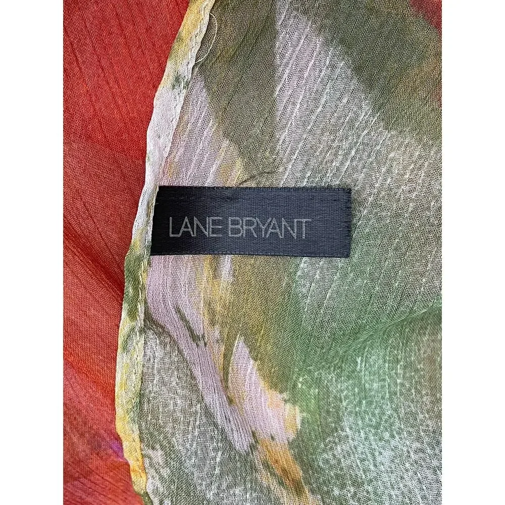 Lane Bryant Women’s Colorful Long Scarf